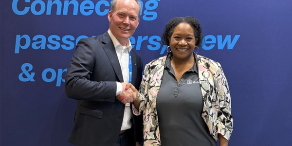 Roger Vimme, CCO, Telenor Maritime and Kidsan Barnes, SVP, Cruise & Ferry, Quvia